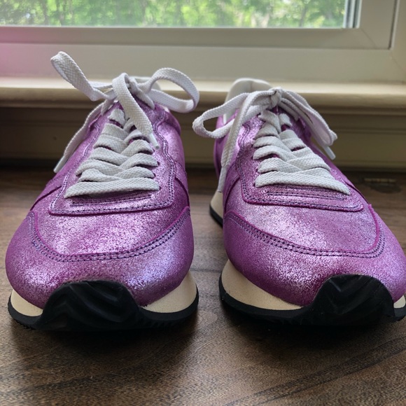 GOLDEN GOOSE • metallic purple sneakers - Picture 6 of 8